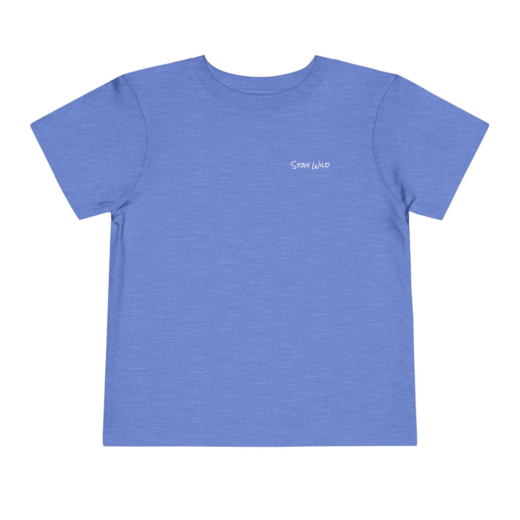 Toddler - "Stay Wild" (Front) - "Stay Wild Lake Child" (Back) -Short Sleeve Tee