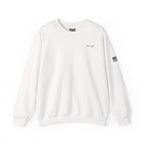 Adult- "Salty AF" (Front) "Old Lyme New Tan" (Back)- with Flag -Unisex Crewneck