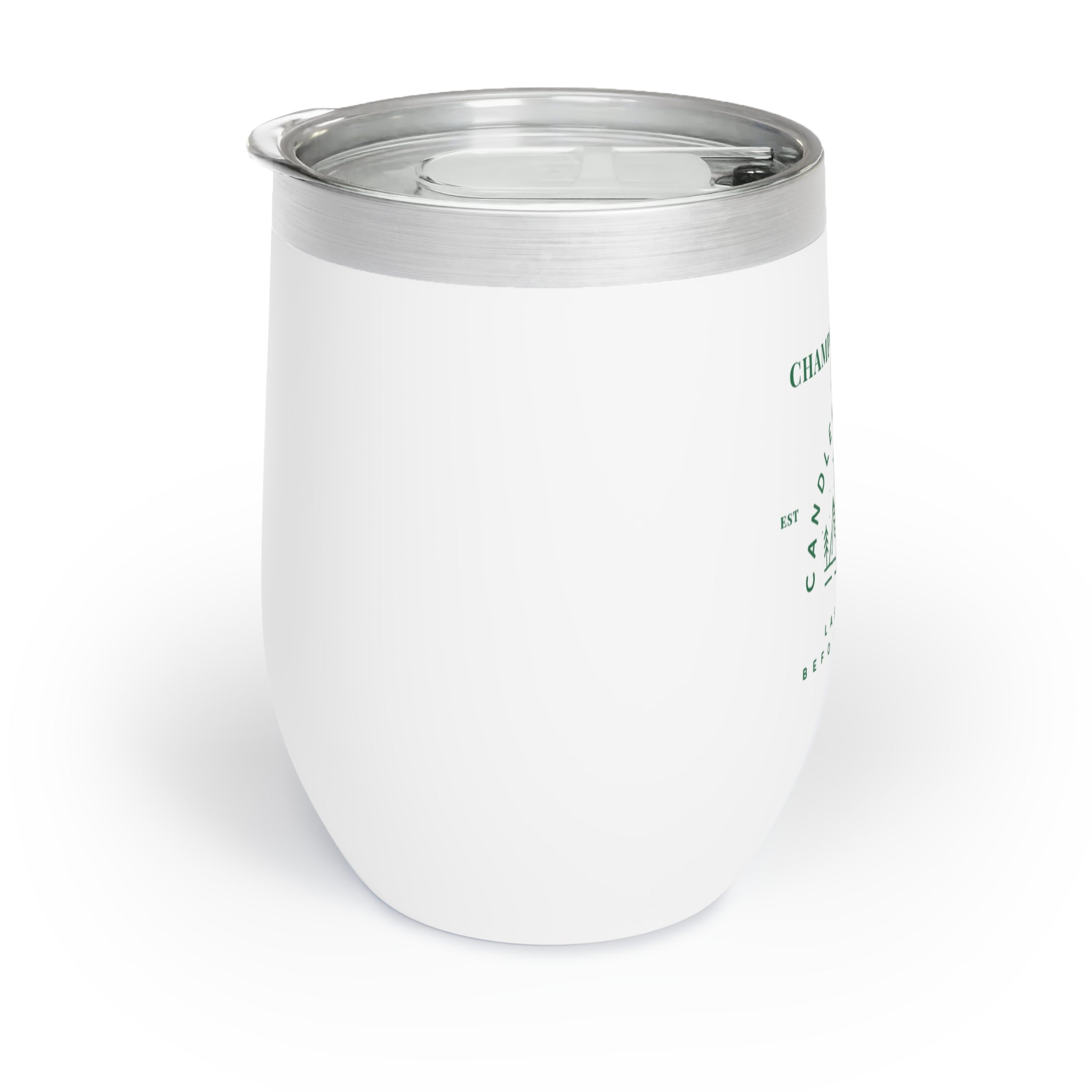 “Champs & Camps”-Candlewood Lake- Last Trail Before the Veil-Stylish Wine Tumbler for Bachelorette and wedding parties, Travel Mug, Gift for Wine Lovers, Outdoor Drinkware, Personalized Insulated Cup