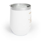 “Champs & Camps”-Candlewood Lake- Last Trail Before the Veil-Stylish Wine Tumbler for Bachelorette and wedding parties, Travel Mug, Gift for Wine Lovers, Outdoor Drinkware, Personalized Insulated Cup