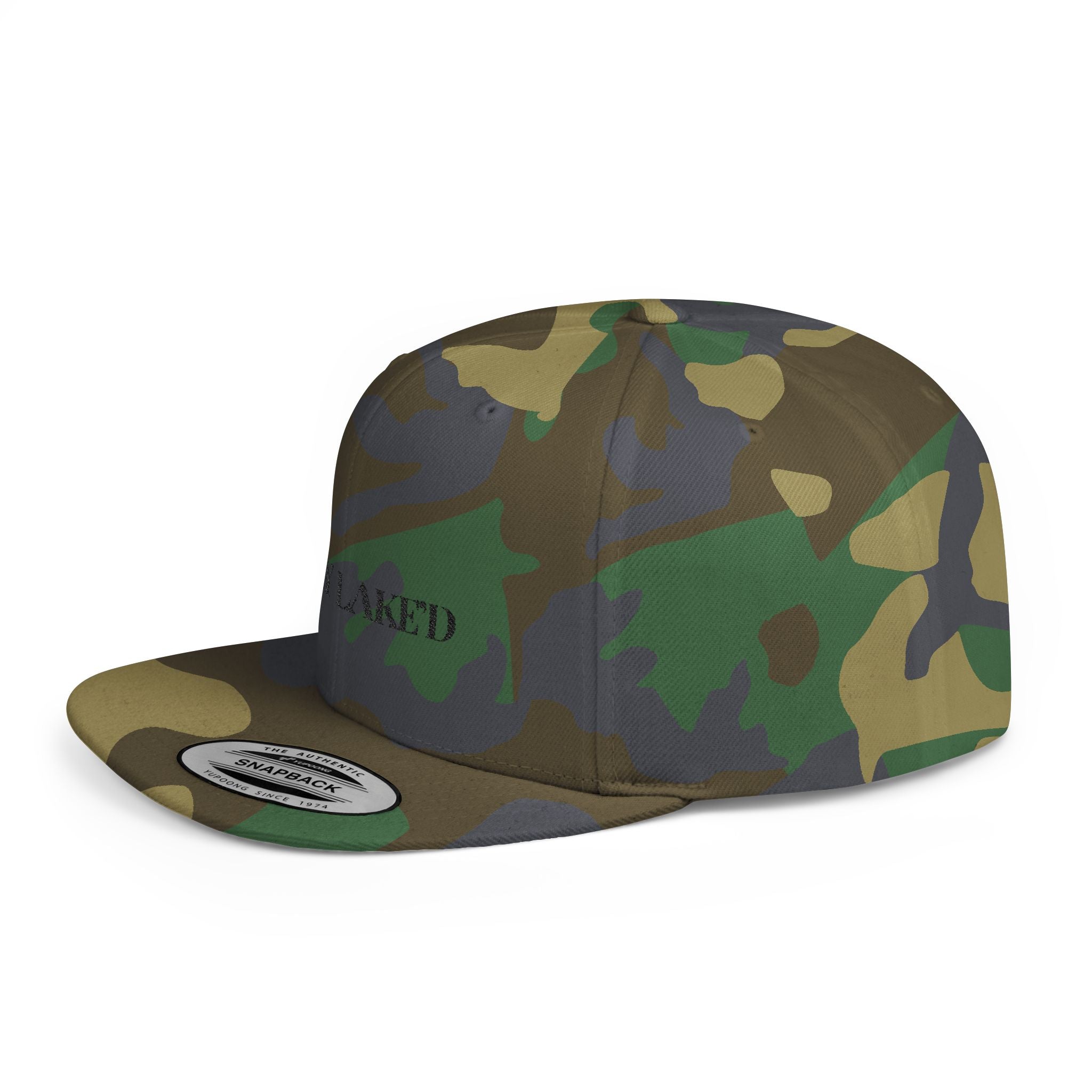 Embroidered Snackback Cap-"Stay Lake'd"- Casual Hat, Outdoor Apparel, Summer Fashion, Gift for Him/Her, Festival Accessory