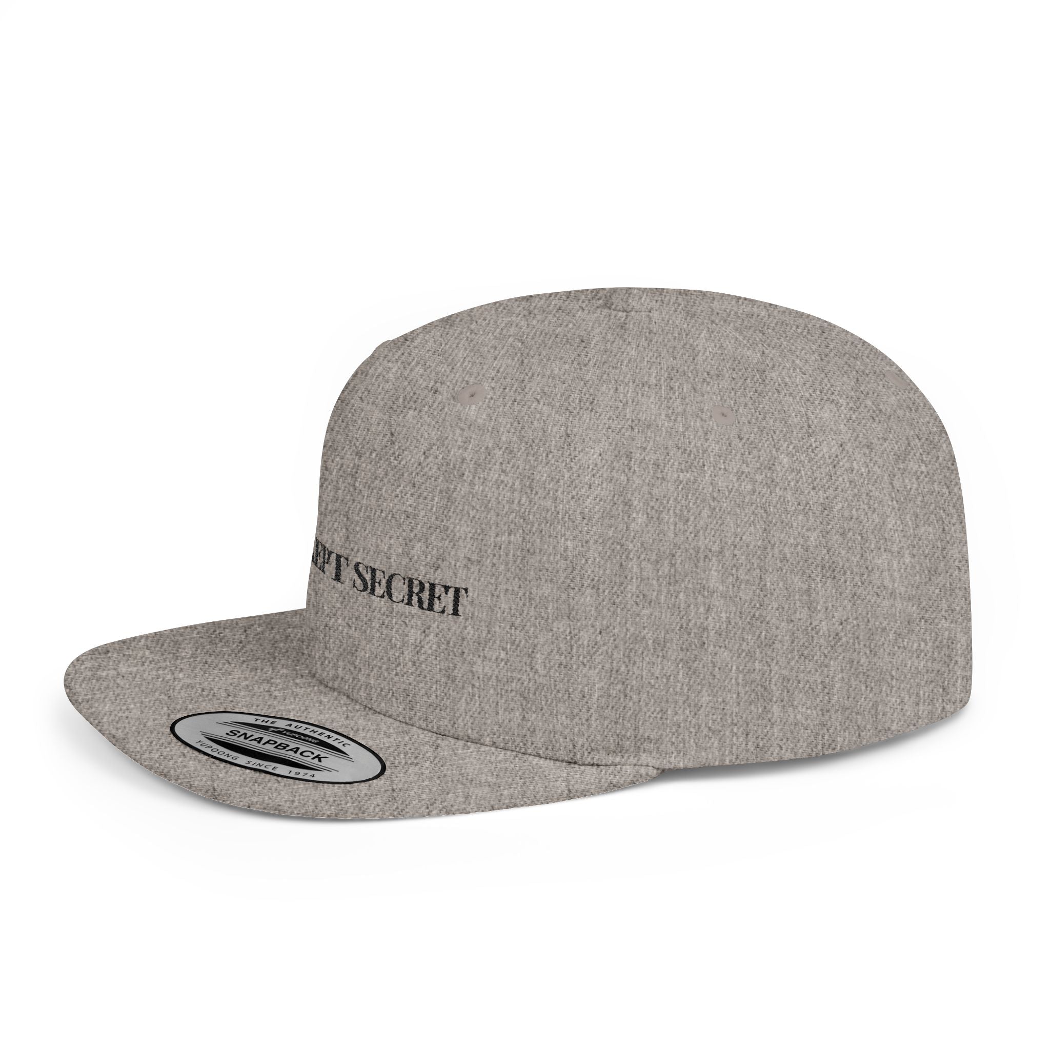 Embroidered Snackback Cap-"Best Kept Secret"- Casual Hat, Outdoor Apparel, Summer Fashion, Gift for Him/Her, Festival Accessory