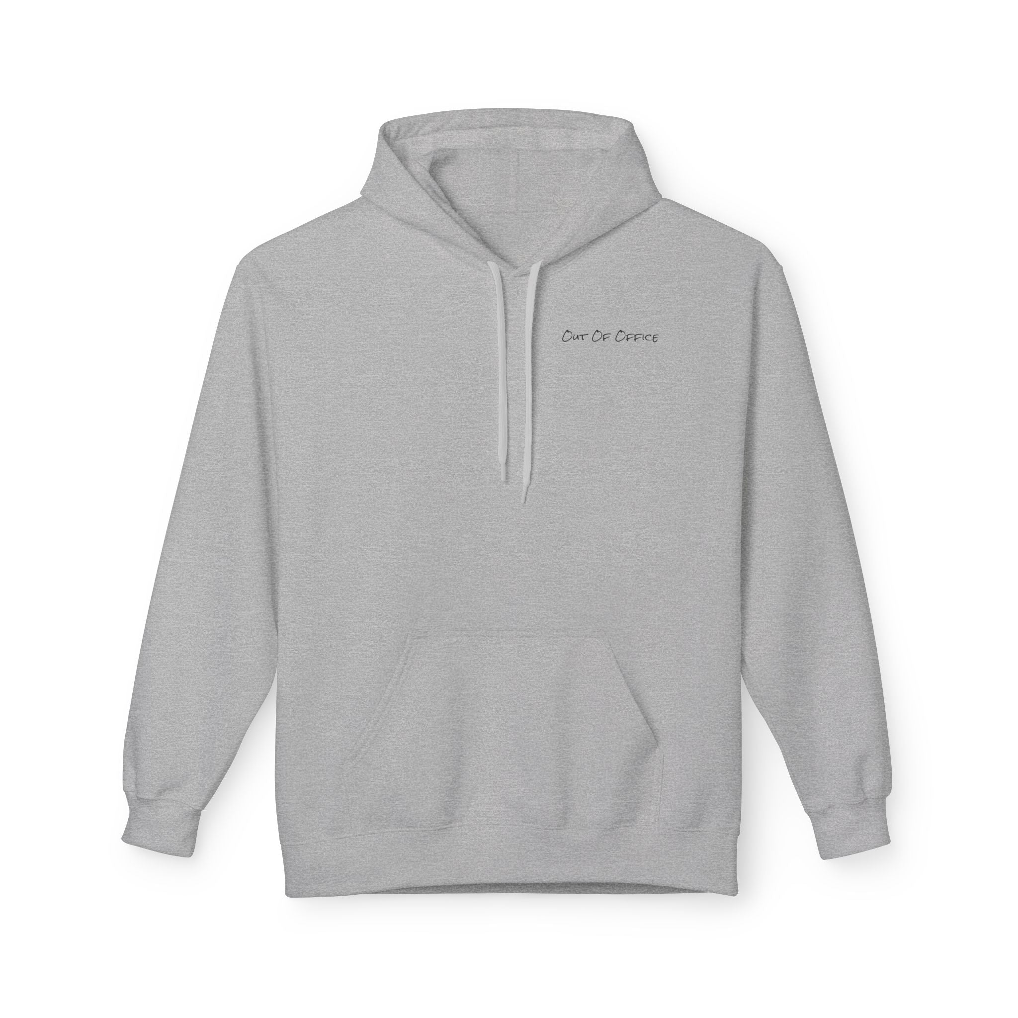 Adult- "Out Of Office" (Front) "Old Saybrook New Tan" (Back) - Hoodie