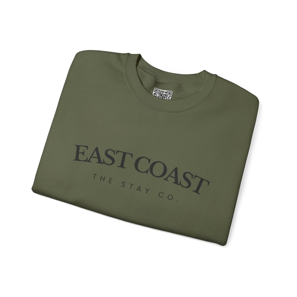 East Coast Crewneck (Black Text)