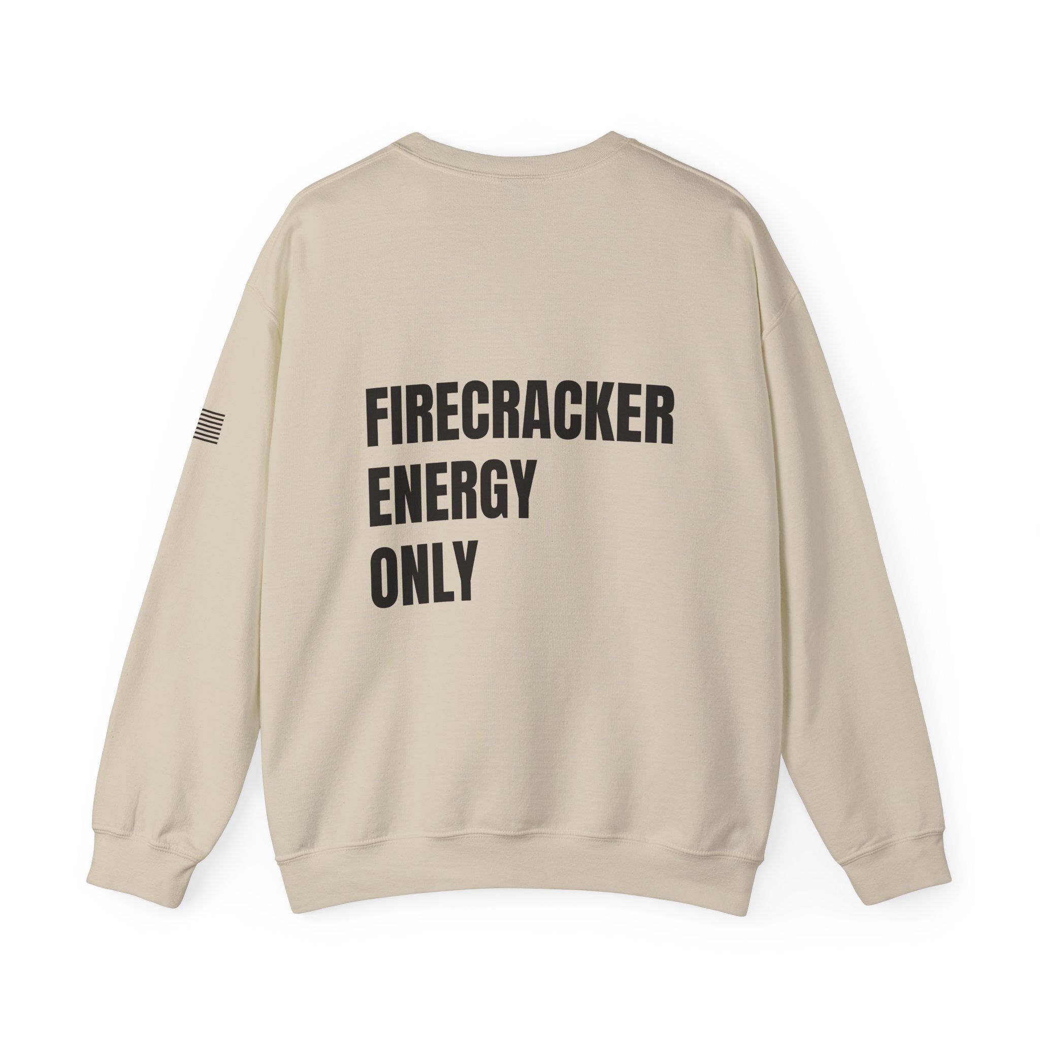Firecracker Energy Only, 'Merica Crewneck Sweatshirt