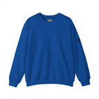 Adult- "Salty AF" (Front) "Old Lyme New Tan" (Back)- with Flag -Unisex Crewneck