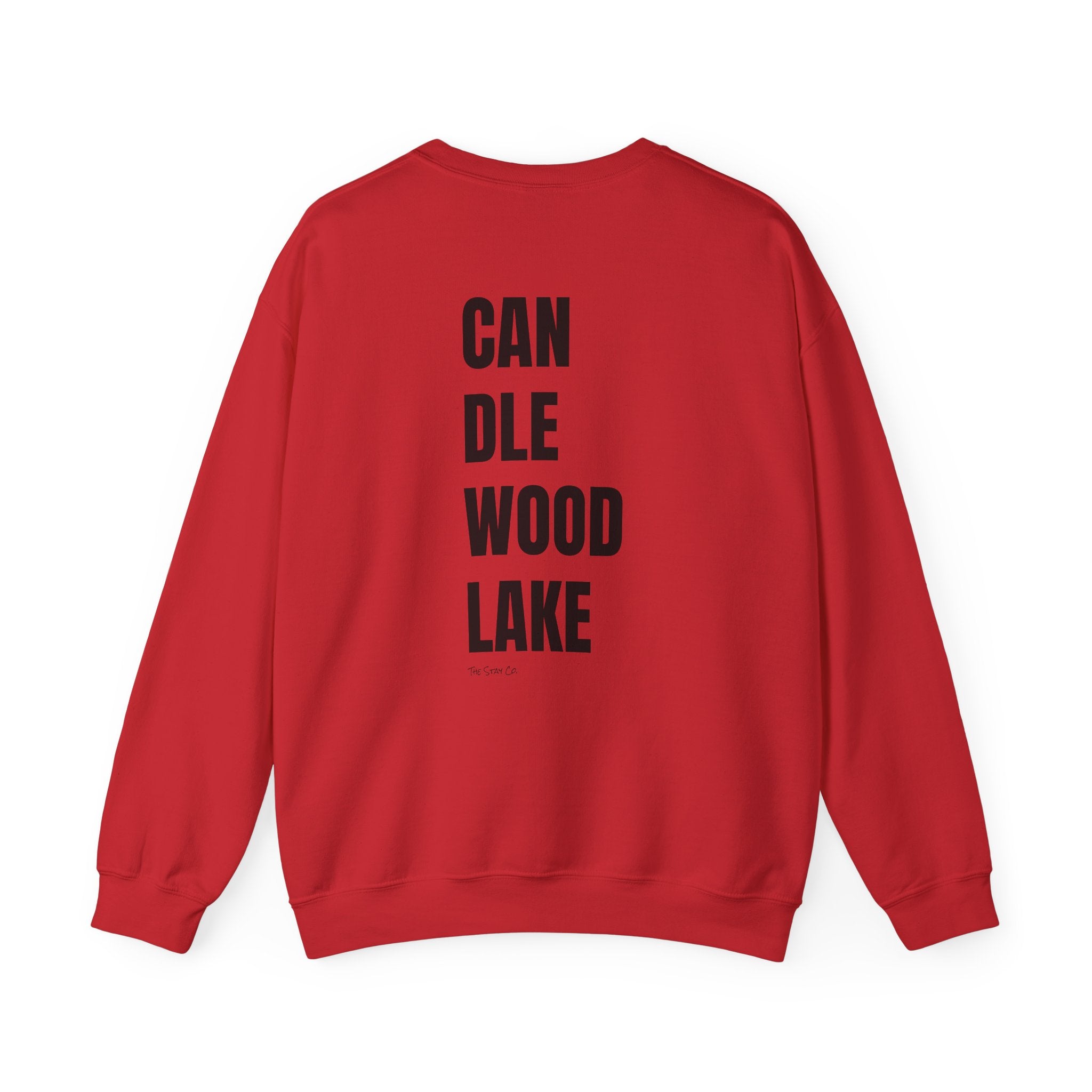 Catch me at.. Candlewood Lake Crewneck (Back Text)