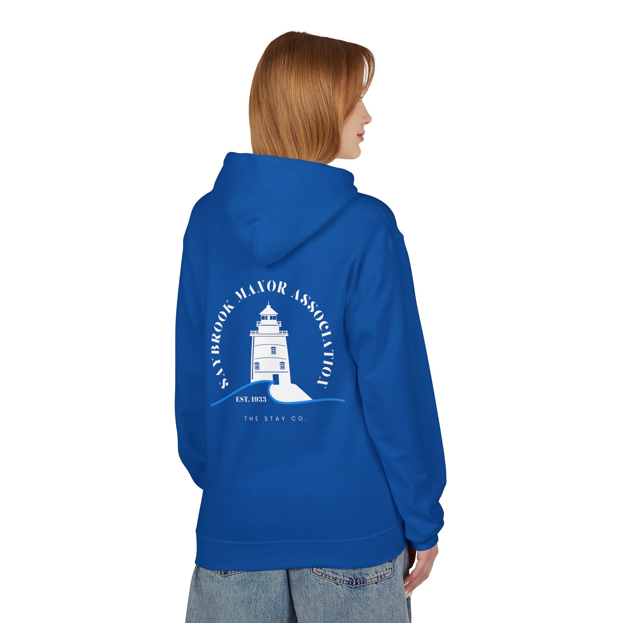 Saybrook Manor Association Hoodie (white)