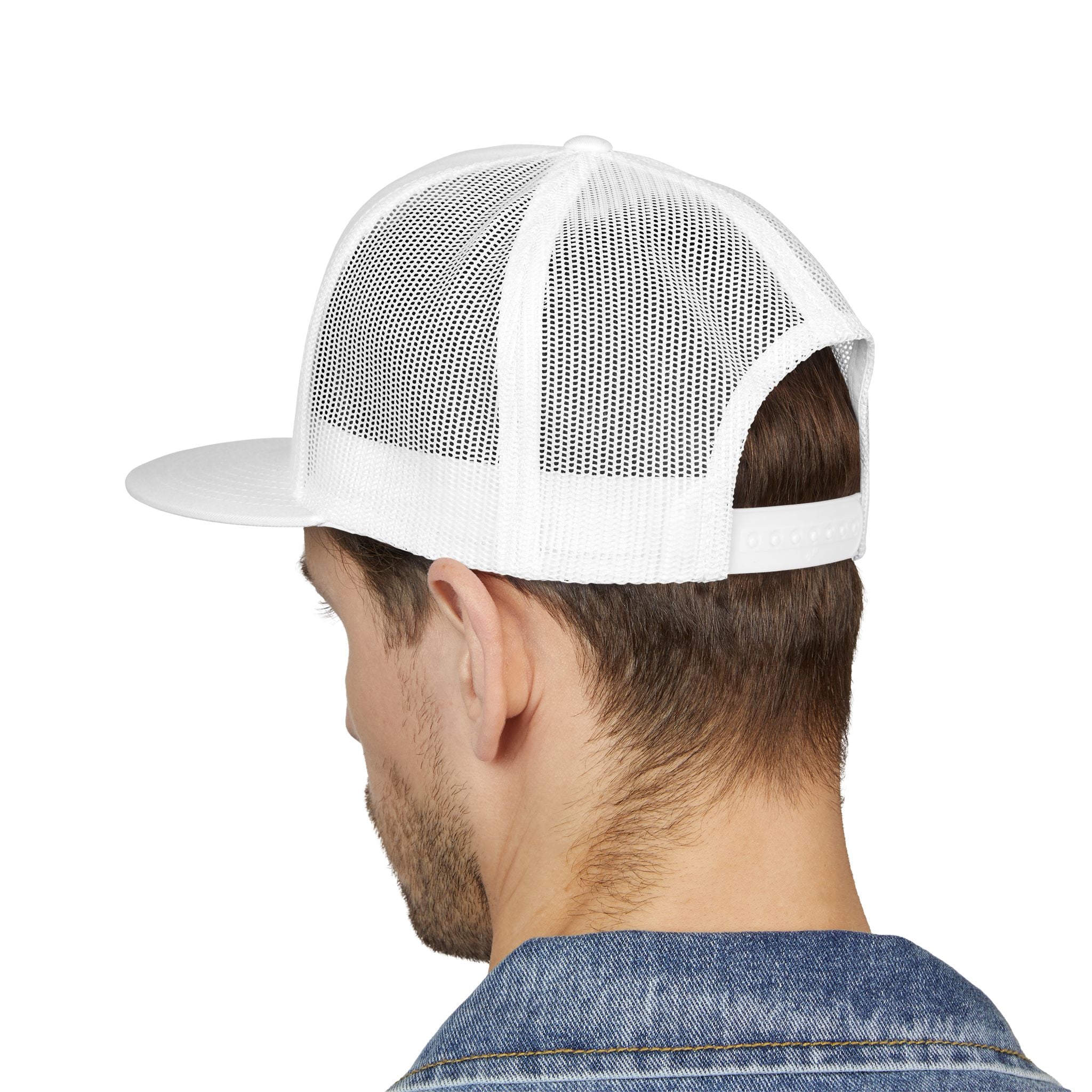 "Red, White & Blonde" -Stylish 5 Panel Trucker Cap with Embroidery, Perfect for Casual Outfits, Summer Festivals, Gifts for Friends, Birthday Parties, [...]