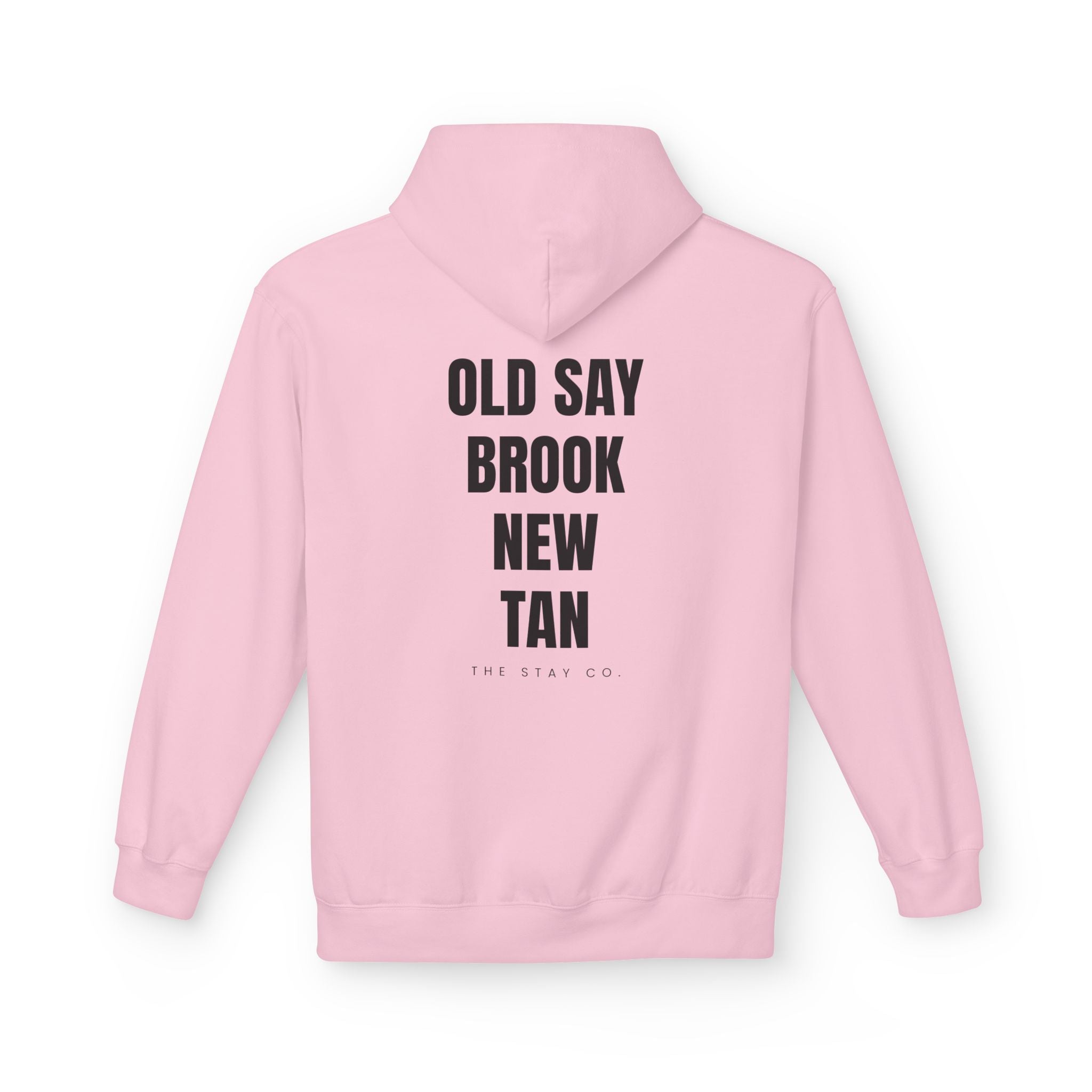 Adult- "Out Of Office" (Front) "Old Saybrook New Tan" (Back) - Hoodie