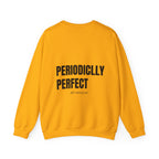 Adult- Science Teacher Crew Neck "Lab Life" (Front) - "Periodically Perfect #ScienceClub"- (Back) Crewneck Sweatshirt, Cozy Fall Apparel, Unisex Gift, Casual Style, September Vibes, Seasonal Fashion