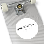 The Hamptons Round Stickers