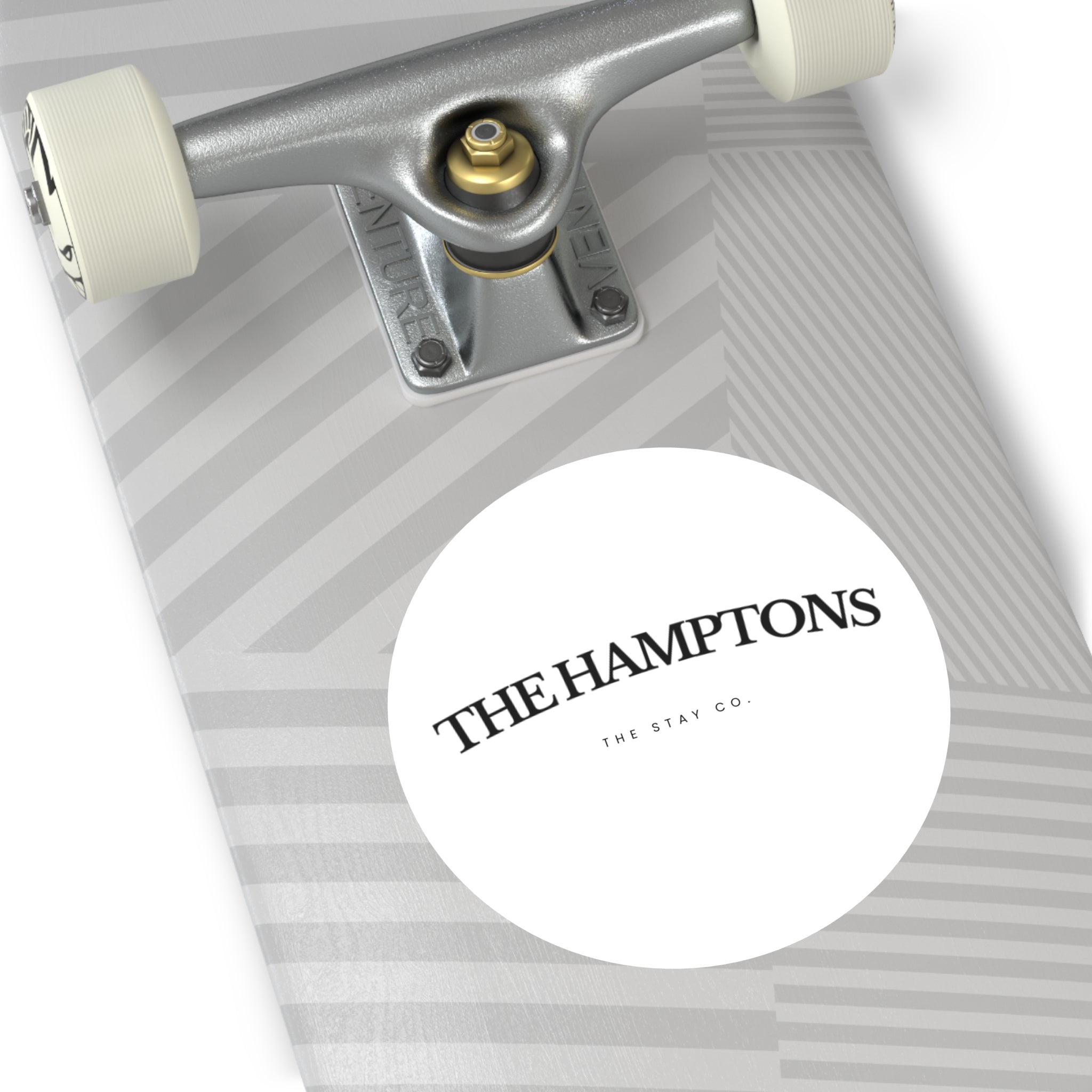 The Hamptons Round Stickers