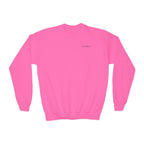Youth-(XS-XL) "Catch Me At" (Front) "Candlewood Lake" (Back)- Unisex Crewneck Sweatshirt