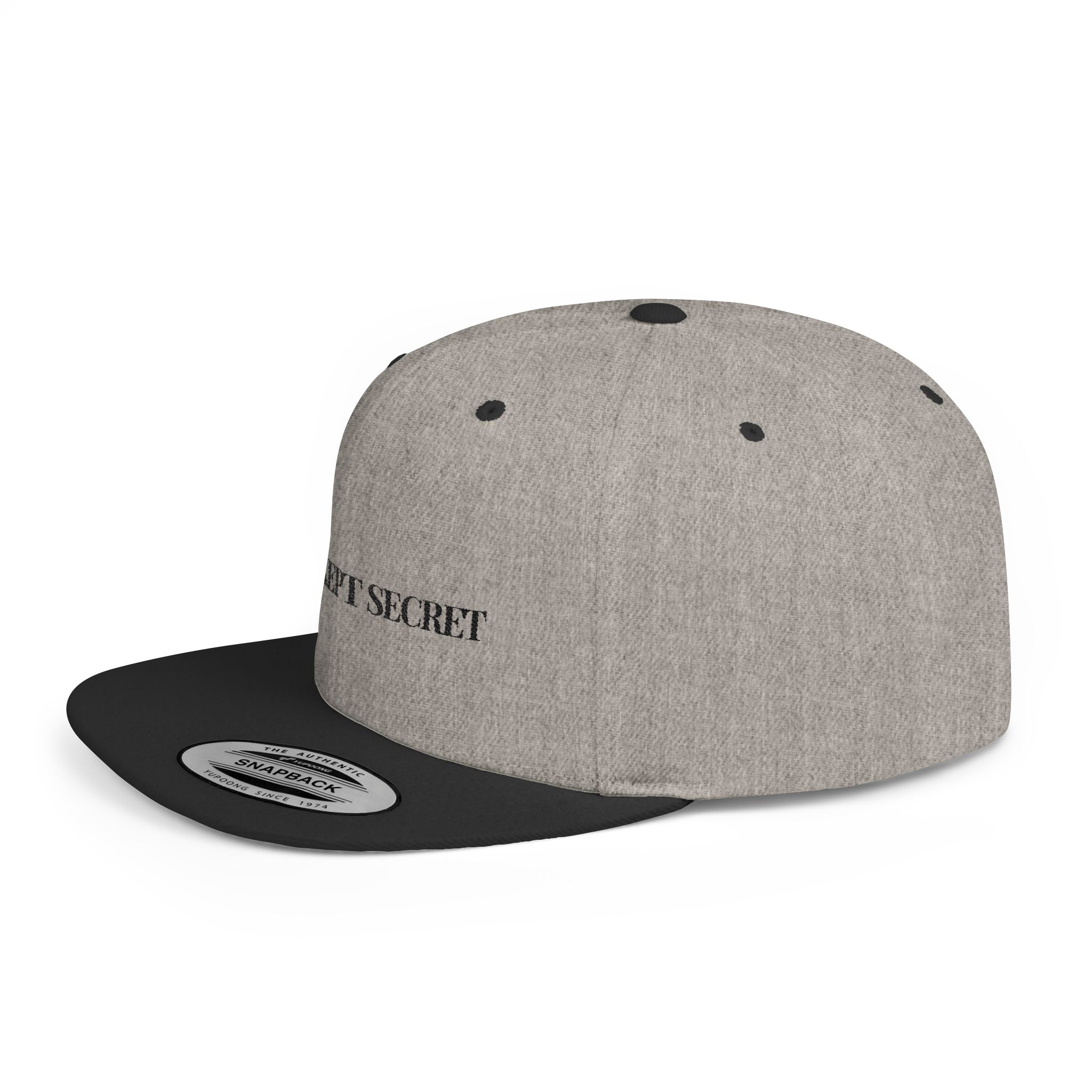Embroidered Snackback Cap-"Best Kept Secret"- Casual Hat, Outdoor Apparel, Summer Fashion, Gift for Him/Her, Festival Accessory