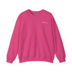 Adult- "Return To" (Front) - "Old Saybrook" (Back) -White Writing -Unisex Crewneck Sweatshirt