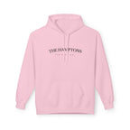 Adult-The Hamptons - Black Writing Hoodie