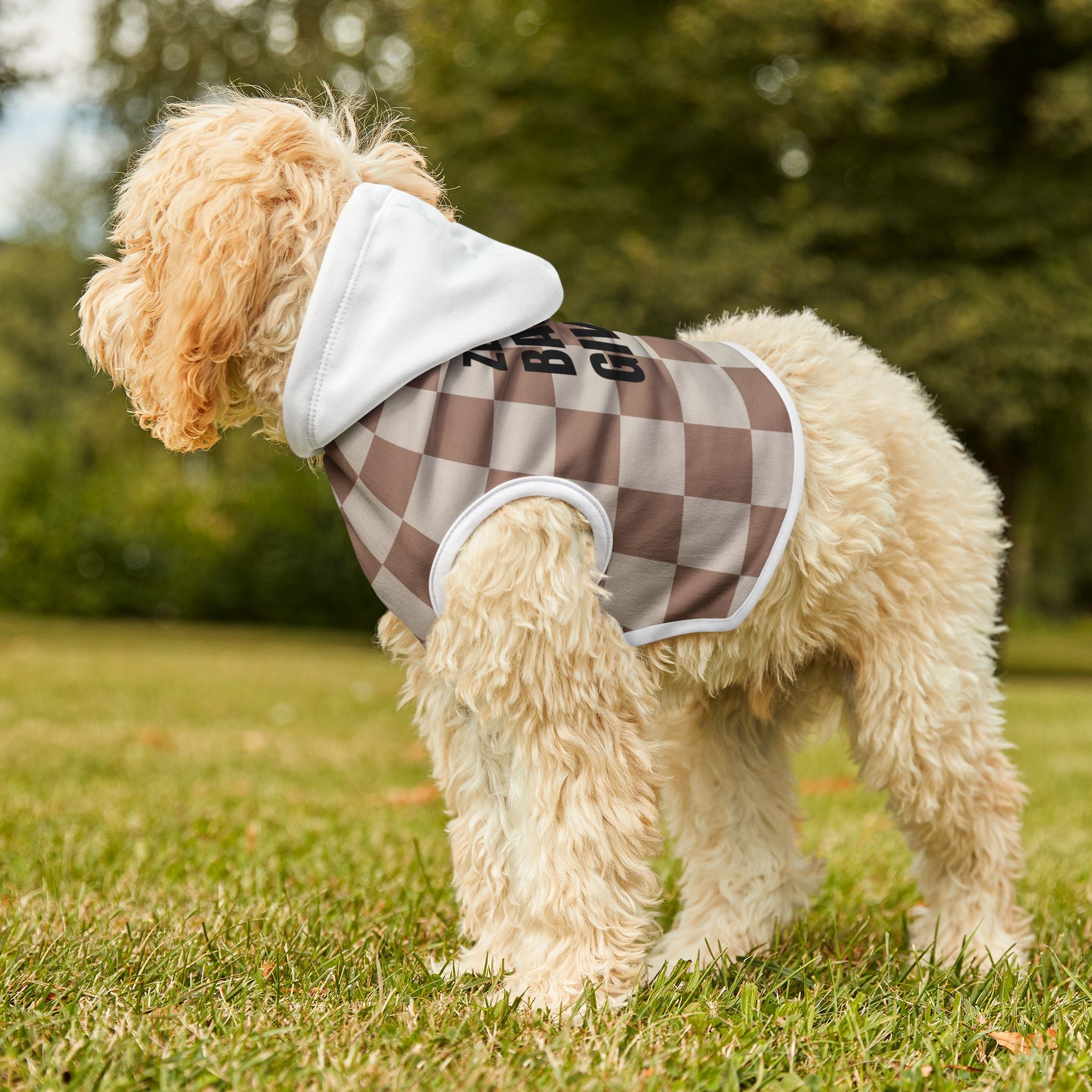 Dog Hoodie- "Zero Barks Given" Stylish Dog Apparel, Cute Pet Clothing, Fashionable Canine Hoodie, Dog Lover Gift, Pet Birthday Outfit