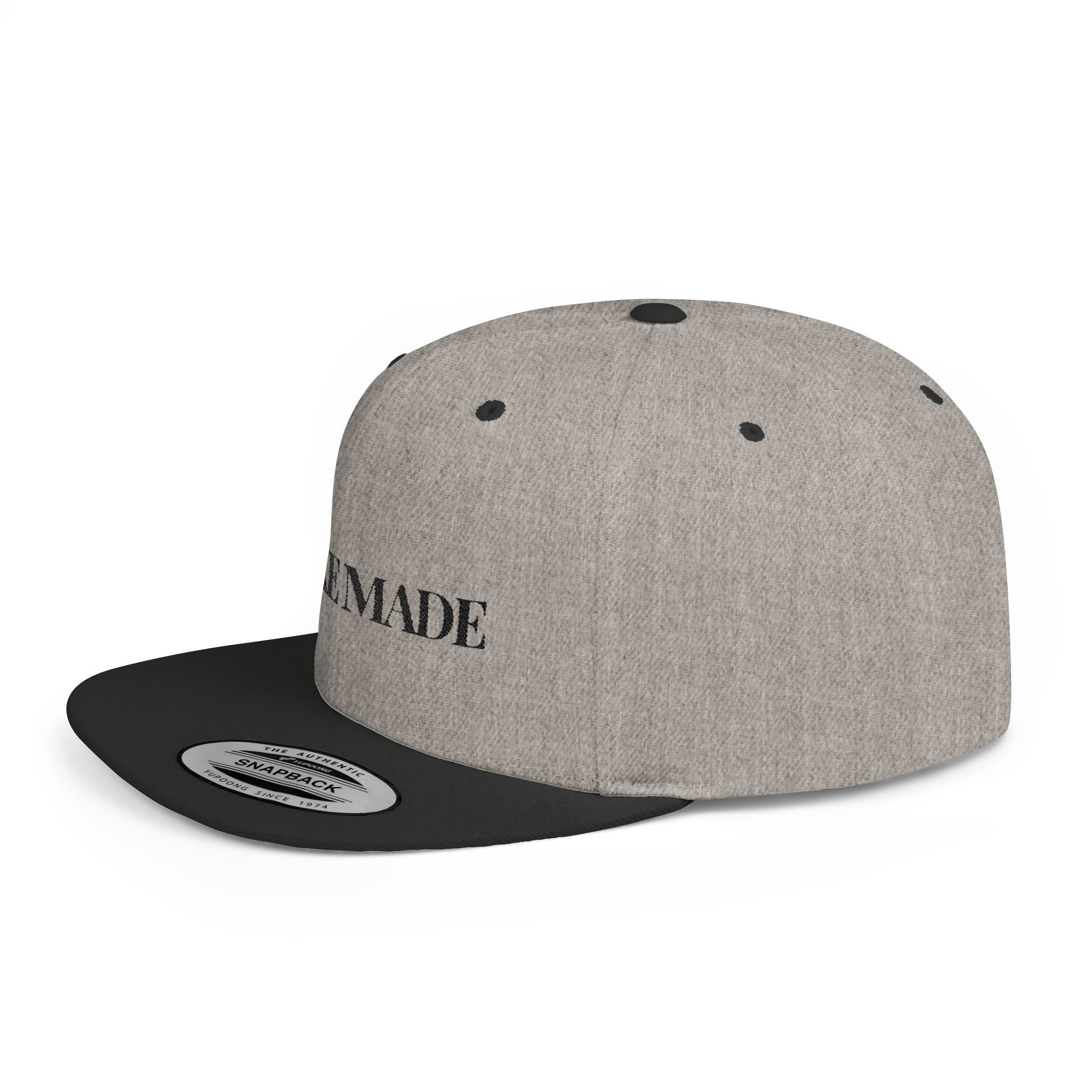 Embroidered Snackback Cap-"Lake Made"- Casual Hat, Outdoor Apparel, Summer Fashion, Gift for Him/Her, Festival Accessory